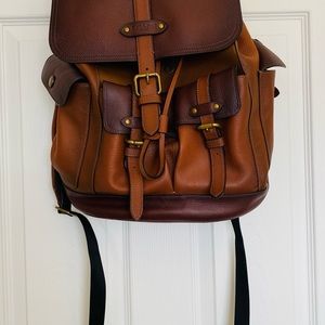 Coach Leather Oversize Backpack (Similar to Carriage Backpack)